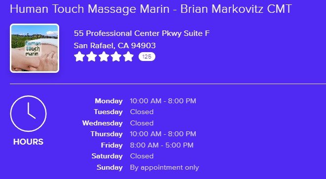 hours of availability